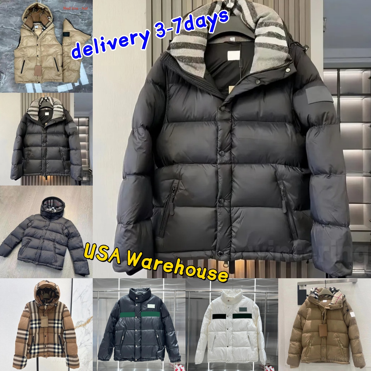 Mens Jacket Hooded Coat Designer Men Puffer Jacket Down Parkas Waterproof Tech Veste Winter Jacket Men For Male Women Letter Black Outwears Warm Coa