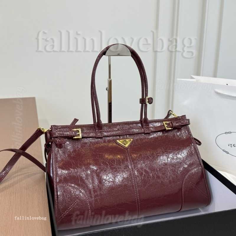 Shoulder Bags designer LusSolf luxury brand shoulder crossbody leather folding backpack tote high quality women's handbag hobo bag