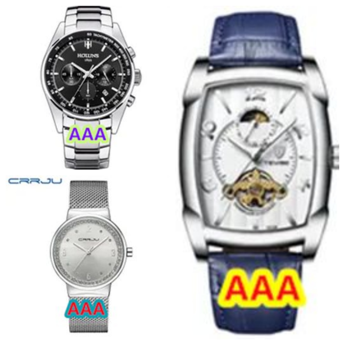 WatchTimepiece with Durable Water Watches ChronographTimepiece Mens casual and versatile Elegant Men's Chronograph Watches
