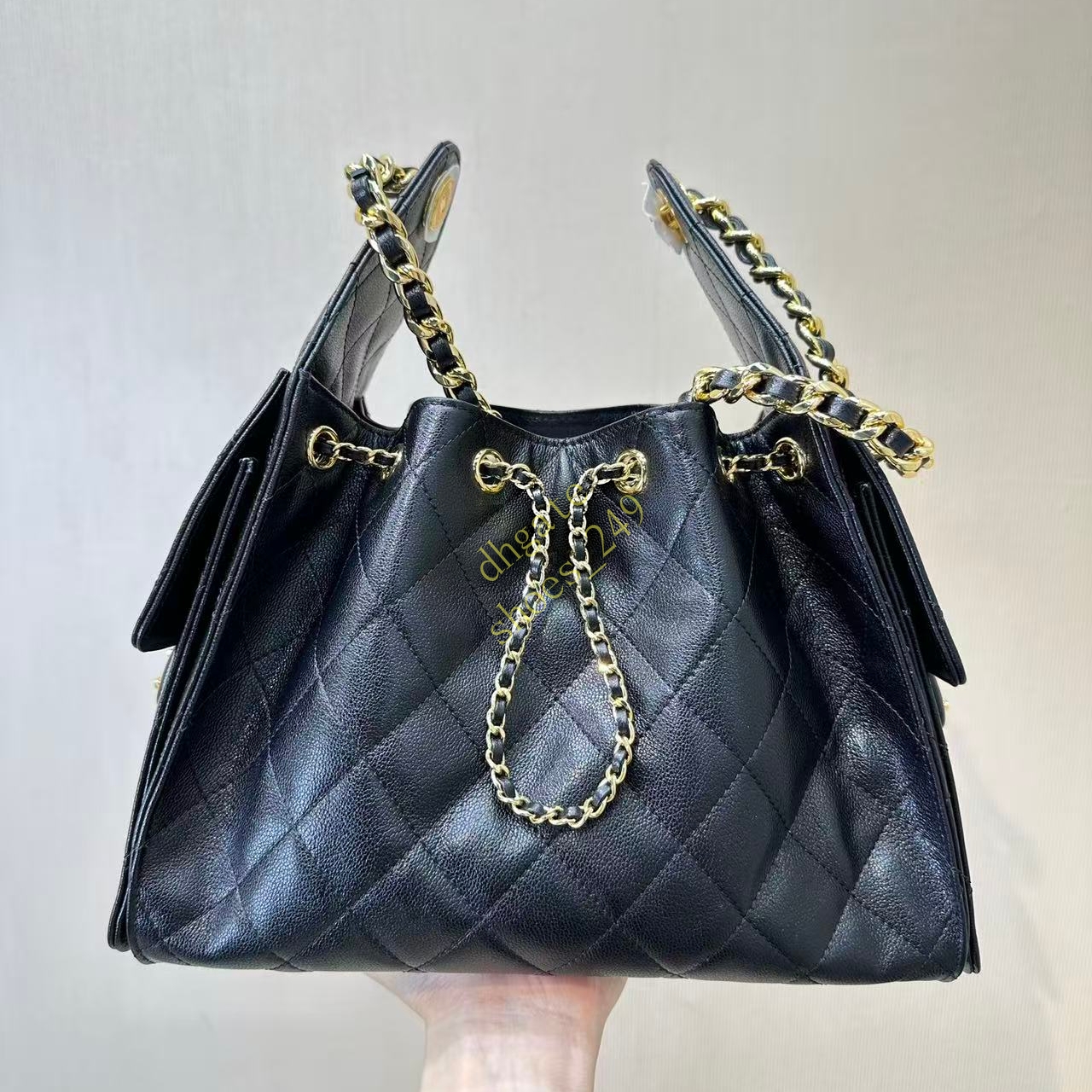 12A designer bags for women Small grain caviar leather 25Bag 20cm 30cm high quality designer bags designer shoulder bag luxurys handbags Free shippi