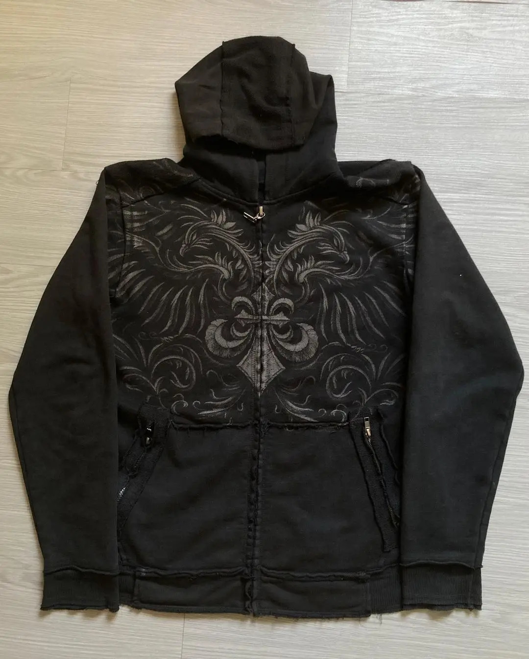 Gothic Street Casual Vintage Men Hooded Sweatshirt Plus Size Clothing Liberally Comfortable and Trendy Spring and Summer Outfits 260911