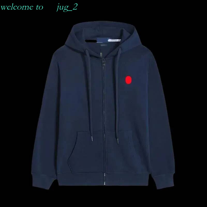 polo men tracksuit Designer Mens Hoodies Loose Cardigan Tops Clothing Polo Tracksuit Set Pullover Cotton Simple Long Sleeve Casual Zip Up polo e8d