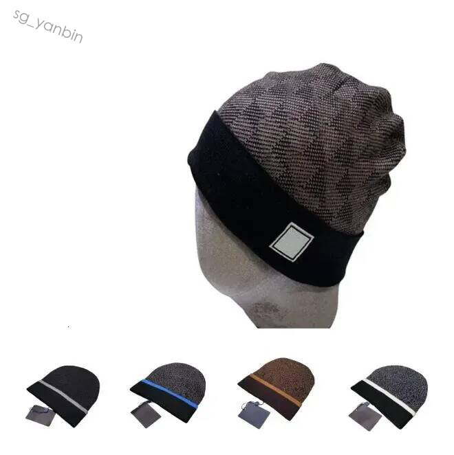 Bonnet tricoté d'hiver casquette de créateur bonnet à la mode chapeaux d'automne habillés pour hommes crâne en plein air femmes cappelli voyage s