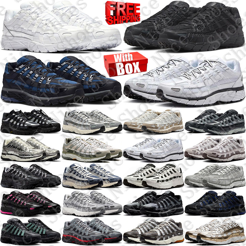 Livraison Gratuite Avec Box Designer p6000 p 6000 p6000s p-6000 Chaussures de course pour hommes baskets pour femmes chaussure basket homme homme