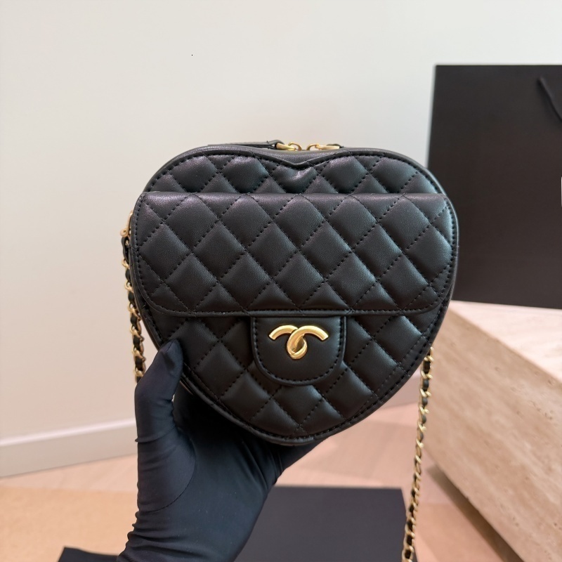 Designer bag handbag shoulder crossbody bag women caviar leather Double handle tote bag Diamond Lattice bags weave gold chain bag purse