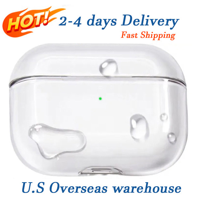 2026 Hot Sale tws earbuds High Quality Headphone accessories Clear Case for Model Pods Pro 2 3 4 - Shockproof Transparent Silicone Cover with Keycha