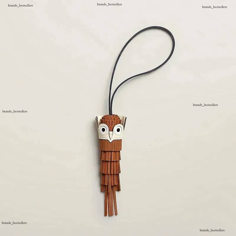 Lanyards Rodeo Pegase Designer Porte-clés en cuir Hommes Femmes Chouette hibou sac accessoires Sac Charme Porte-clés Amoureux Porte-clés Bijoux d
