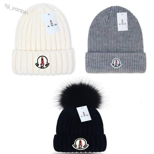 Bonnet de mode hommes bonnet femme chapeau d'hiver sortie de printemps bonnets tricotés chauds ski activités de plein air casquette douce et chau