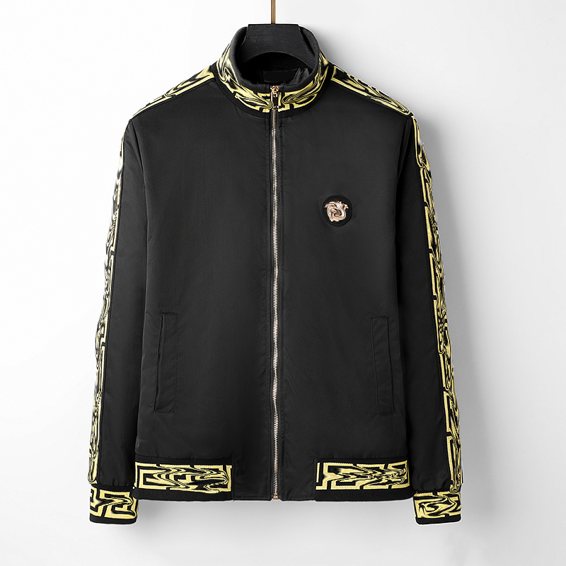 Letter print jacket, casual jacket, long-sleeved zipper hooded sweater, fashionable coat, fall-winter outerwear, men's trench coat, hip-hop str
