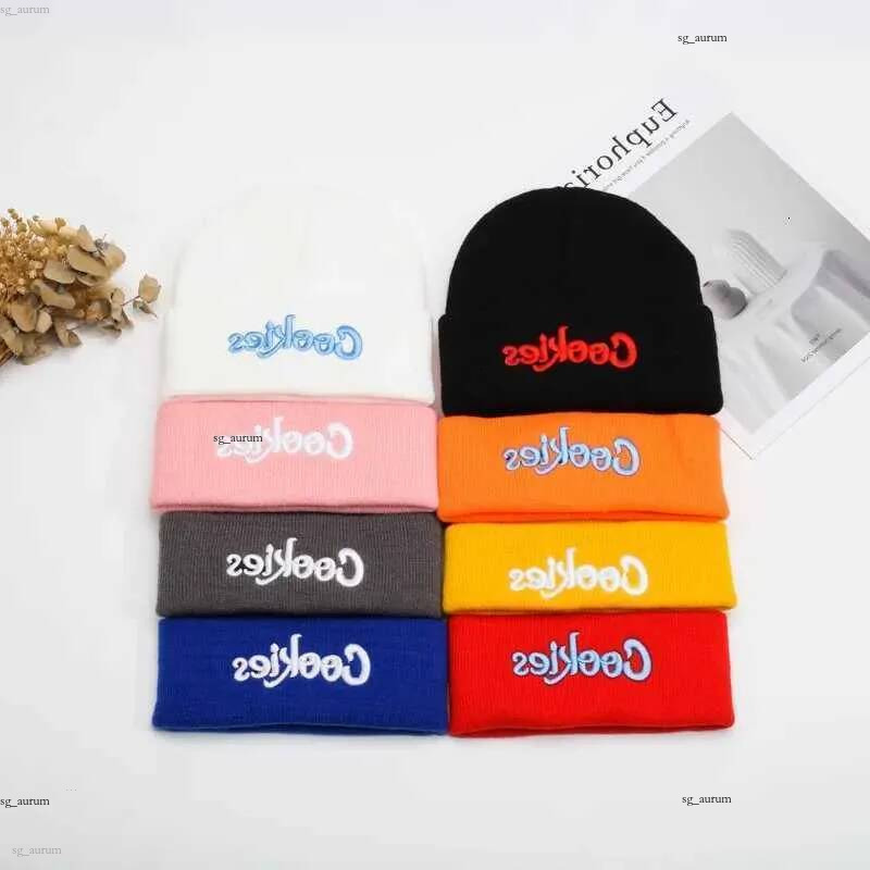 style letter New Cookies embroidered knit cap wool warm ie for and wen autumn winter hat X251028 S260601
