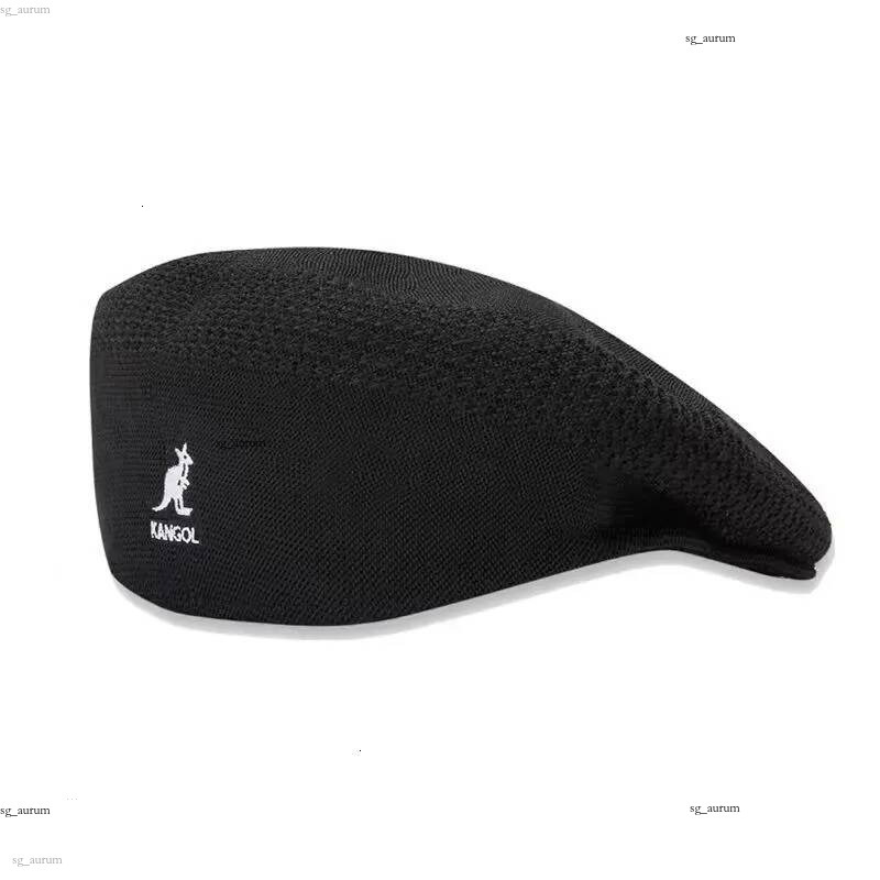 Kangoo Designer Beanie Baseball Hat for Man Woman Kangaroo Duckbill Cap Painter Beret Hyuna Style Summer Polyester Mesh Thin Unisex