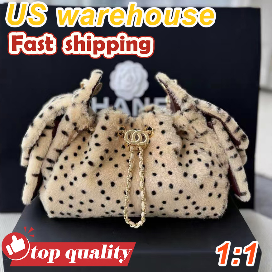 10A+ Designer bag 25 bag mini Luxury bag Hobo cc bag large Capacity Crossbody bag luxury women's bag Trendy printed handbag Lychee peel bucket