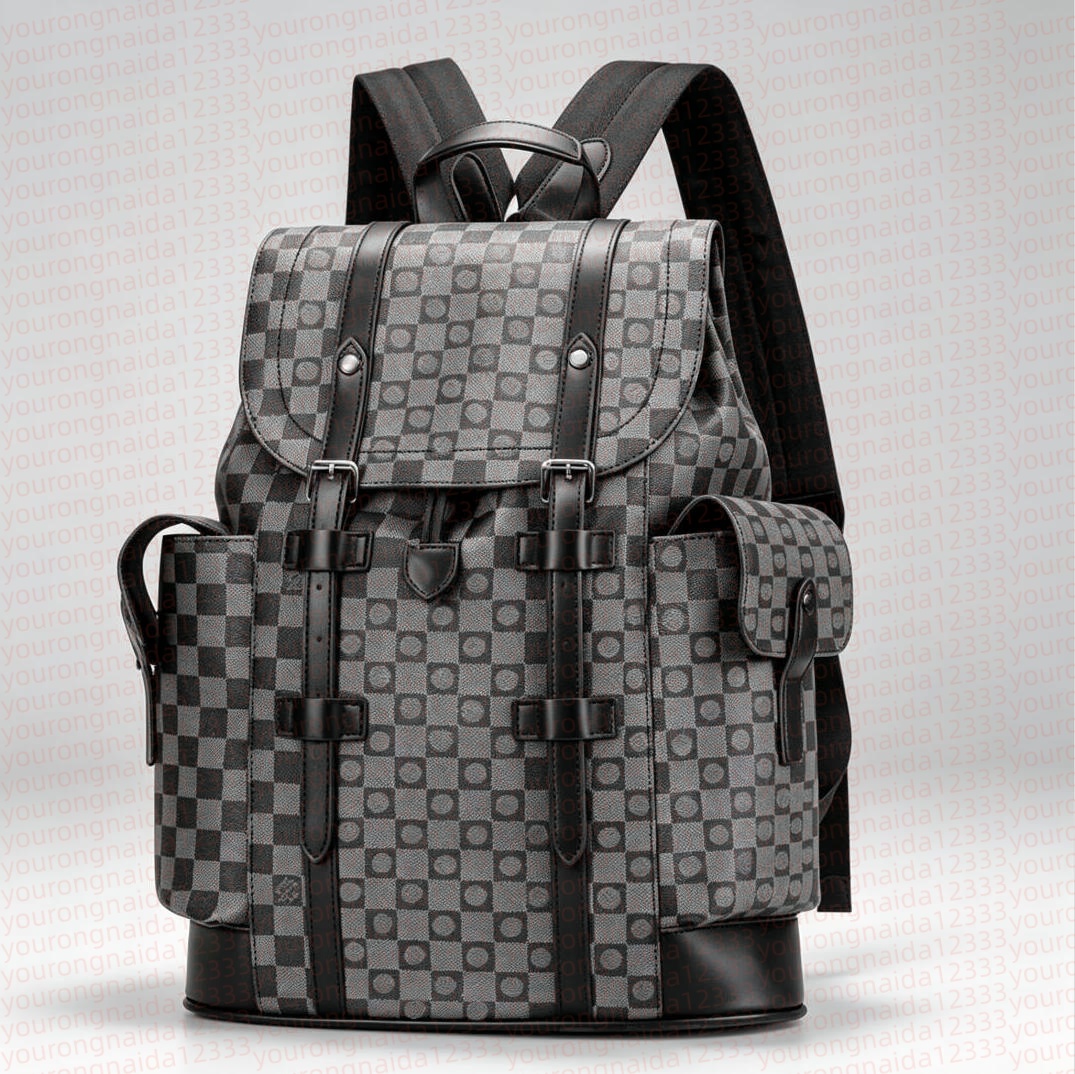 Designer Mens Luggage Fashion Travel Women Large Capacity Handbag Classic schoolbag Letter Pattern Leather Canvas Backpack Boarding Bag