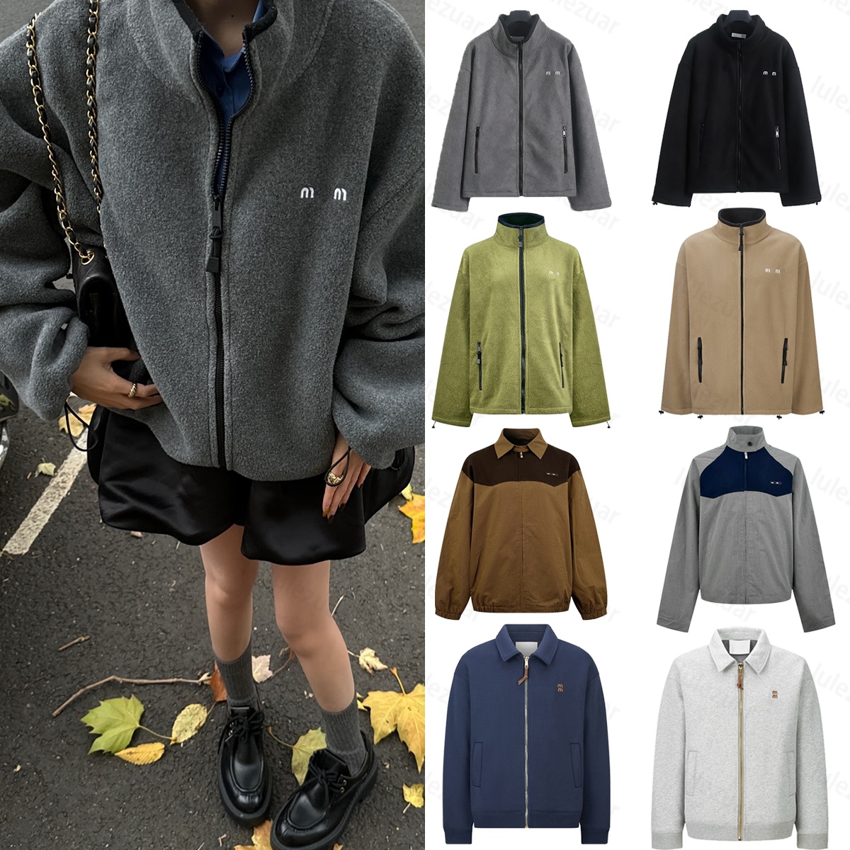 Womens Stand Up Collar Zipper Jacket Short Skirt Warm Stand Up Collar Jacket Outdoor Windproof Casual Mens Hooded Autumn And Winter Jacket