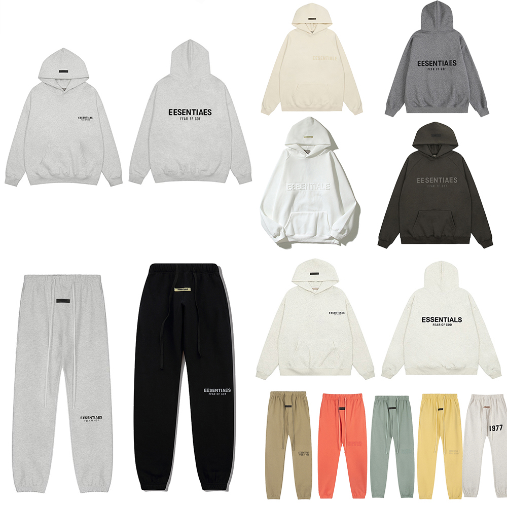 survêtement pour hommes esentialsas survêtement ensemble homme designer survêtement essentiel homme femmes sweats à capuche pantalons de survêtem