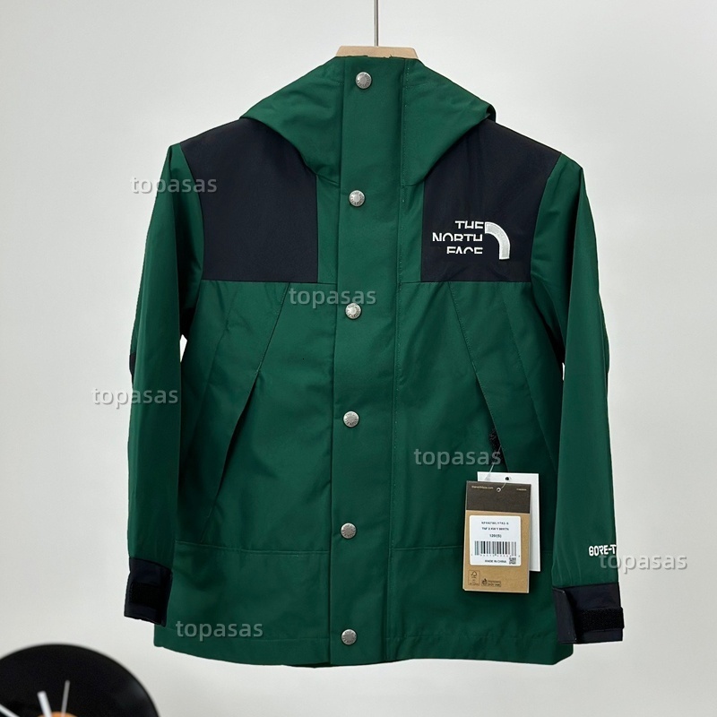 Free Shipping Kids trench coat High Quality Color Block Hooded Mountain Jacket Boys Girls Windproof Water Repellent Outdoor Hiking Coat Multi Casual
