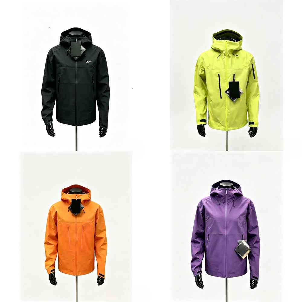 Arxteryxjacket Hommes Arc Vestes Trois Couches Arterixjackets Extérieur 2025 Imperméable Pour Hommes Mâle Casual Randonnée Os Oiseau Bonnet Homme
