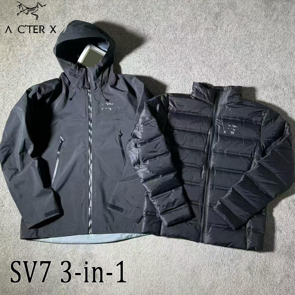 Arcteryxlyilys Jacket Mens Women Waterproof Alpha SV Hard Shell Series Limited Edition Styles Beta Hardshell Hooded Jacket Breathable And Windproof