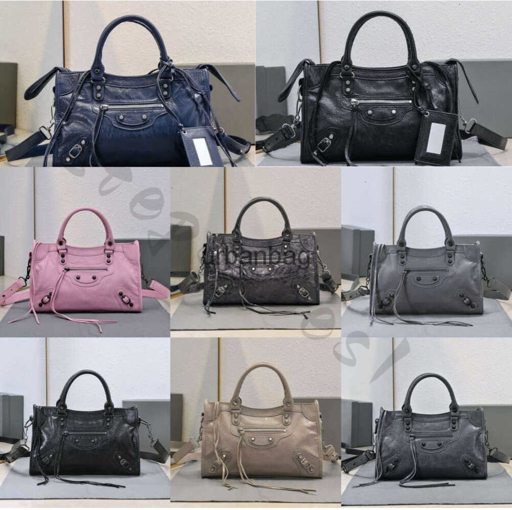 2026 10a Womens Le City Bag Pink Nano Motorcycle Luxury Women Designer Genuine Leather Top Handle Clutch Shoulder Fashion Crossbody Purse69