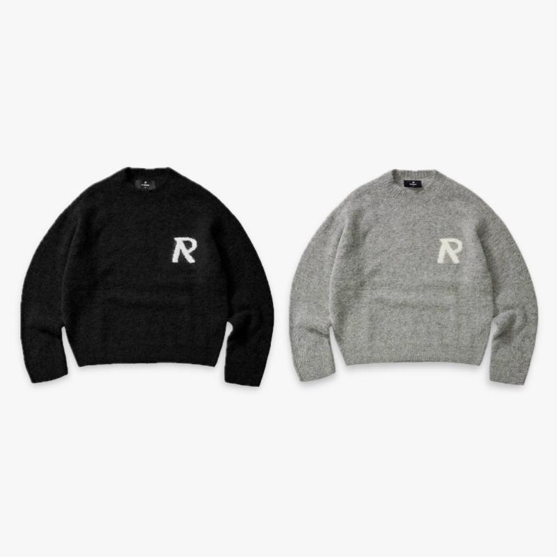 Unisex Crew Neck Sweater With Letter Men Women Vintage Streetwear Loose Pullover Casual Fashion Long Sleeve Top For Autumn Winter Daily Outfit