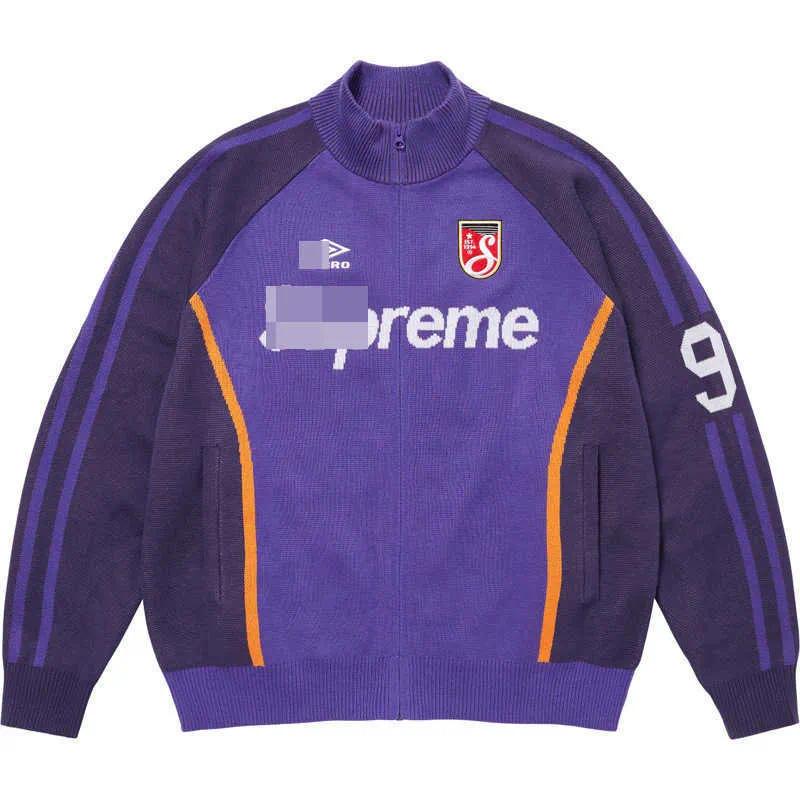 Signature sweat à capuche zippé streetwear dégradé veste réfléchissante manteau S260612