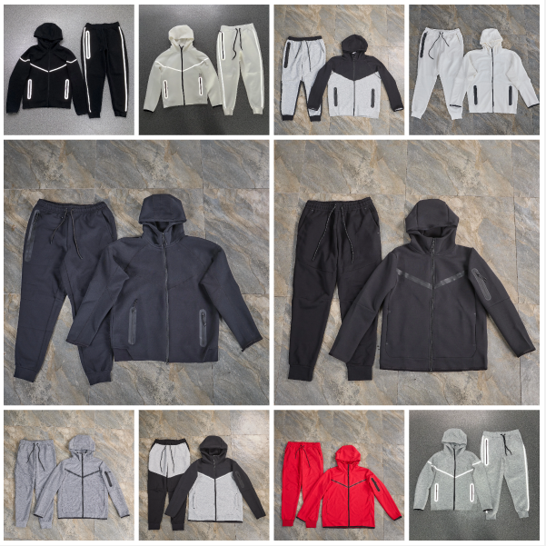 Designer Mens Tracksuits tech fleece Men Hoodies pant sports Pants Jogger suits zipper Thick sportswear sportsuit mens coats winter coat techfleece