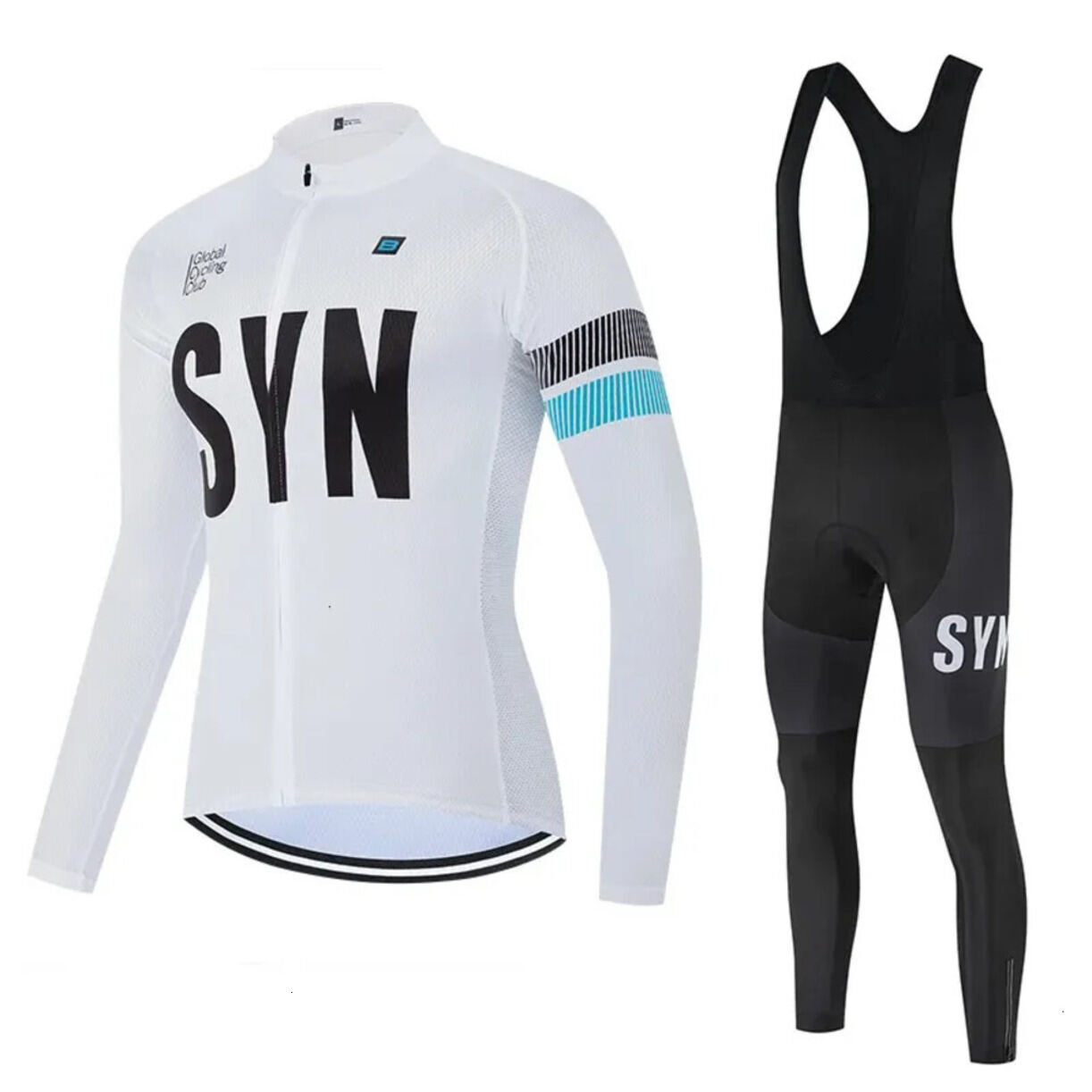 Designer Sport Outdoor SYN Mens Suit Set For * Autumn Winter Road football Cycling Jersey Windproof And Warm Jacket Riding Bib Basketball