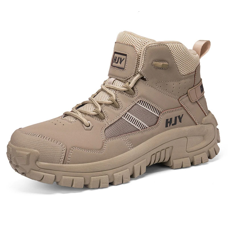 Men's Boots Fashion Outdoor Breathable Hiking Autumn Shoes Sneakers lightweight Nonslip Men Desert Ankle y260908