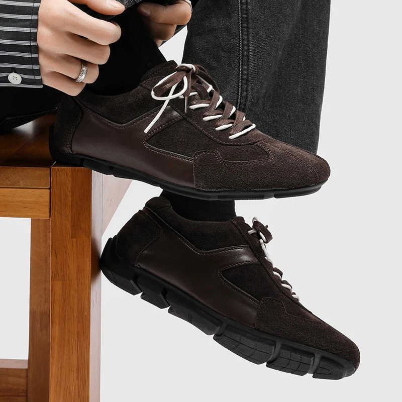 2026 Designer Luxury Shoe Men Women Sneaker Trainer Suede Brown Retro Low Top Lace Up Casual Running Tennis Walking Skate Autumn Street Daily Classi
