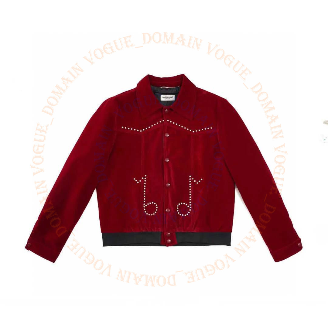 Mens Jackets High Version Men Women Baseball Jacket Slp Embroidered Woolen Coat Saint Designer Jacket Mens Varsity Jackets Flying Suit Cardigan a42