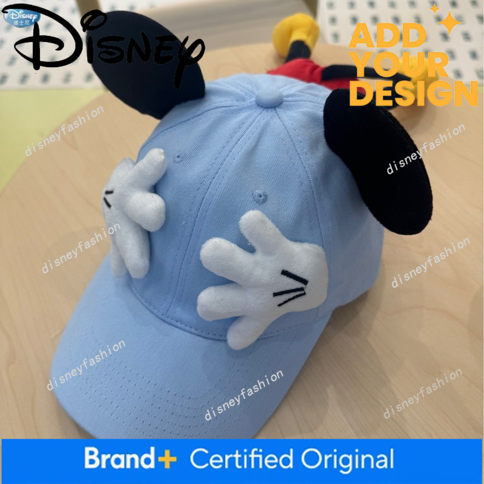 Disney Korean-Style Cartoon Big-Butt Baseball Cap Design Big Ears, Quirky and Versatile Photo Prop Hat with Duckbill 0d