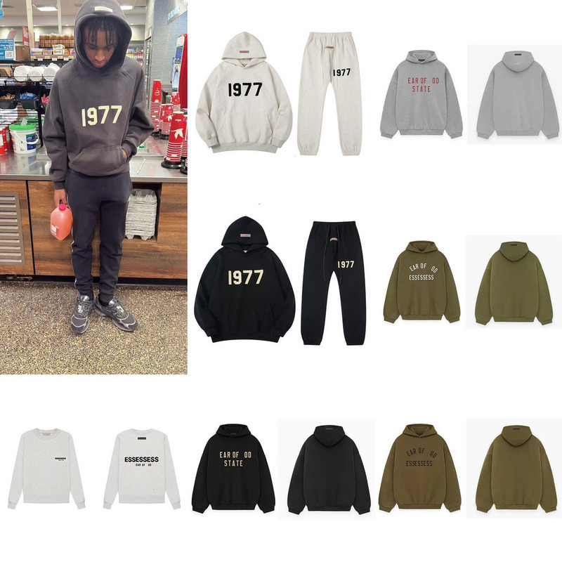 essential Fogs Tracksuits essential hoodie Brand Sweatshirts Mans Women Hoodies Trousers Tracksuit Pullover Sweater Hoodie Pants Suit Hooded free sh