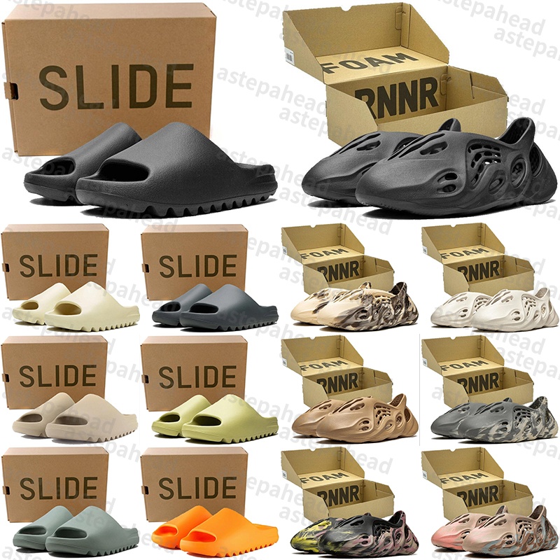Free Shipping With Box Designer sandals foam slides runners runner clogs heels slippers sliders shoes for mens d h gate womens sandal sandles mules