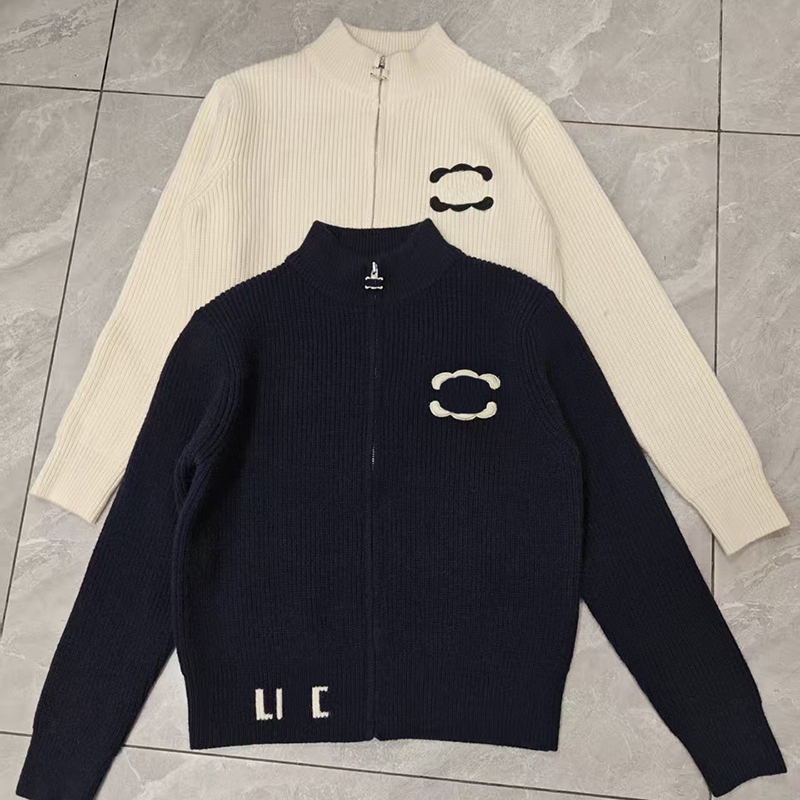 Luxury Sweaters Women Long Sleeve Girls Zipper Cardigan Jumpers Designer Sweater Women Clothing Cardigans