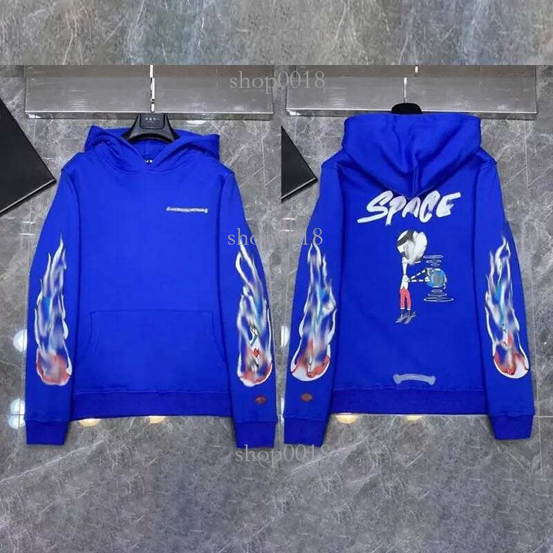 chromehesrtt Hoodie luxury cross Designer Colorful ch Sweatshirts Hip Hop Running Zipper Chromelness Hearrts Long sleeve Loose Man Casual chrome hoo