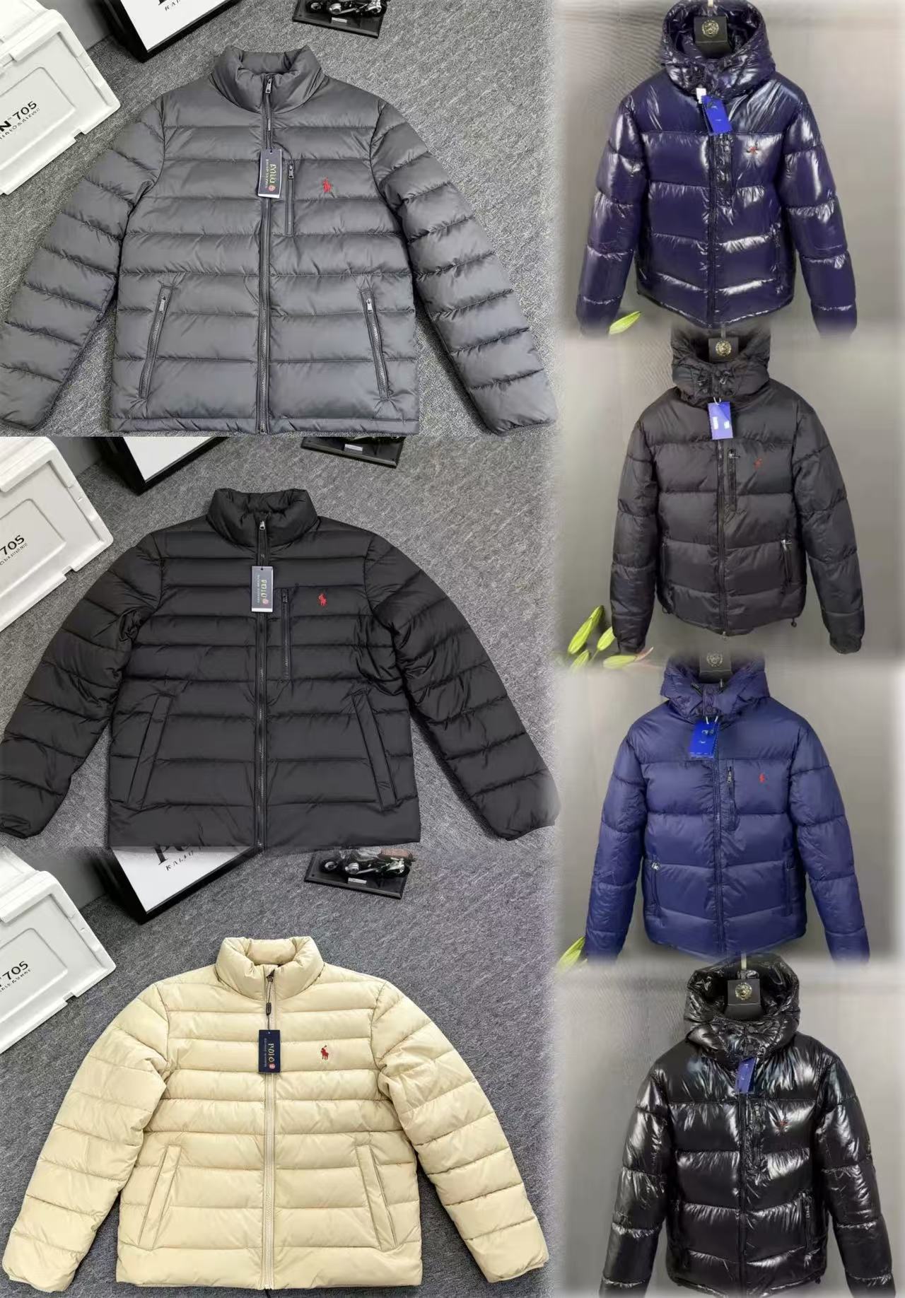 Designer Men polo Women Puffer Pony Embroidery Thickened Jacket Fashion Casual Winter Coats Polo Jackets Parkas Plus Size 520