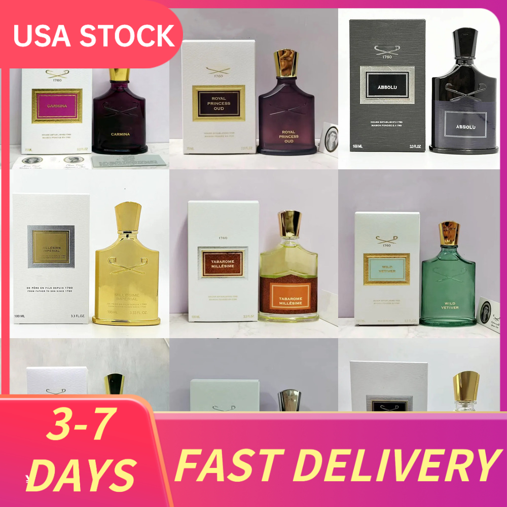 Luxury Designer Perfume 100Ml Wild Vetiver Eau De Parfum Man Women Spray Cologne Eladaria Royal Oud Zarian Mayfair Long Lasting Smell EDP High Quali