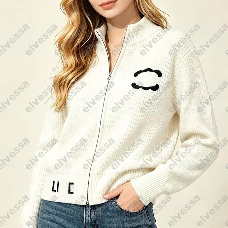 Luxurys Sweaters Women Long Sleeve Girls Zipper Cardigan Jumpers Designer Sweater Women Clothing Cardigans