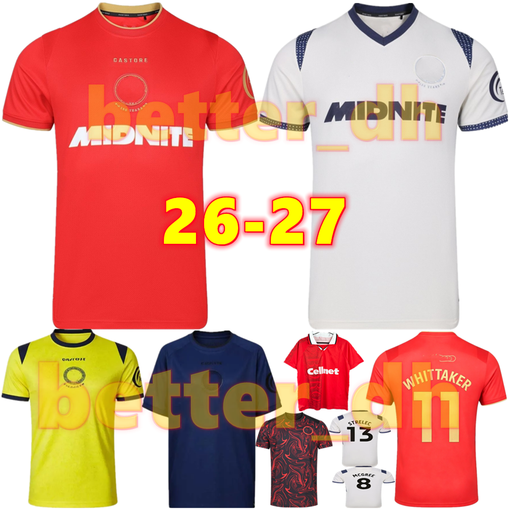 Middlesbrough 26 27 NYPAN HACKNEY FRY LATTE Soccer Jerseys home away WHITTAKER STRELEC LATH DEN BERG MCGREE football shirt FORSS CLARKE men kids
