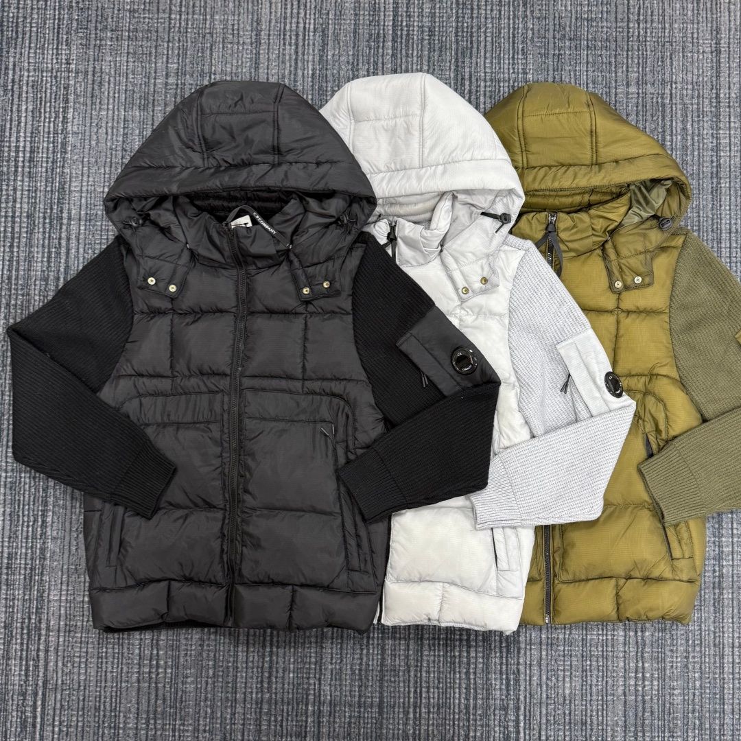 Cp Mens designer jackets puffer jacket classic glasses couple fashion autumn and winter production Pure cotton luxury padded jacket cotton