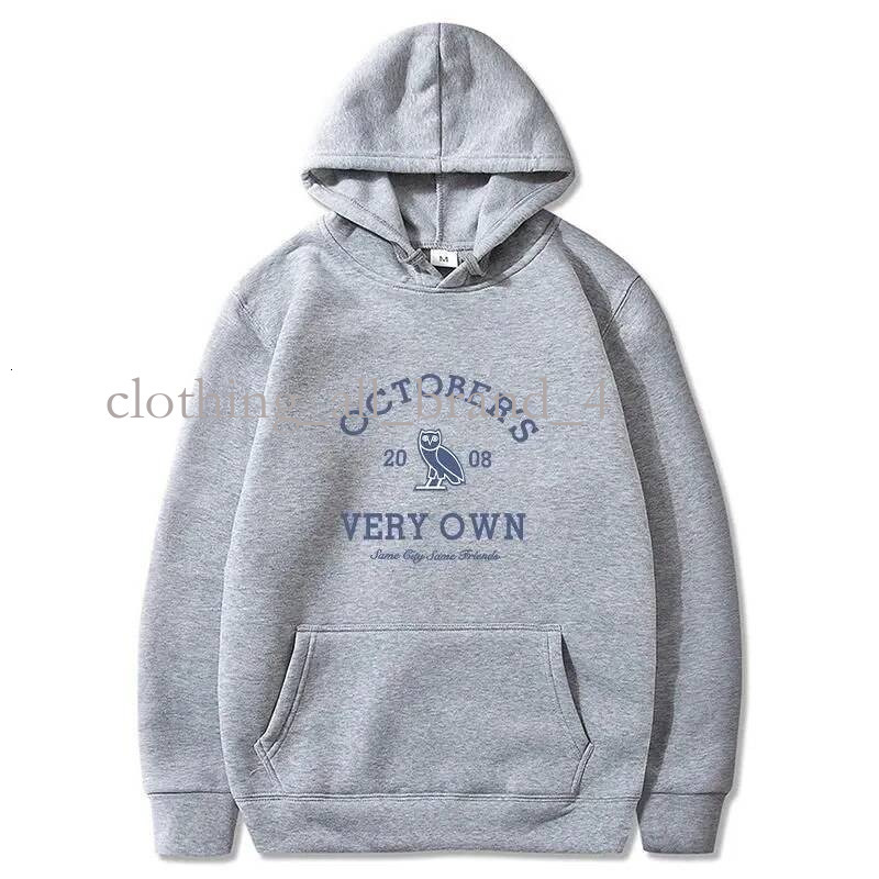 Ovohoodies Mens Hoodie October Very Own Designer Owl Long Sleeve Sweaters Printed Sweatshirts Colorful Patterns Sets Ovopants Sweatshirt 591