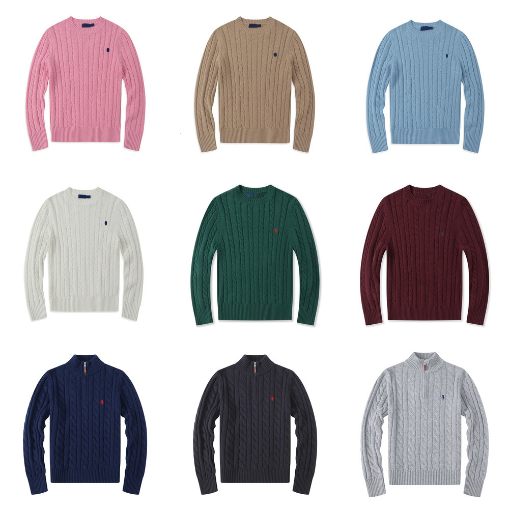 Designer Men's Classic Embroidered Sweater Luxury High Quality Casual Long Sleeve Crew Neck Pullover Women's Knitted Sweater Cotton Sweate