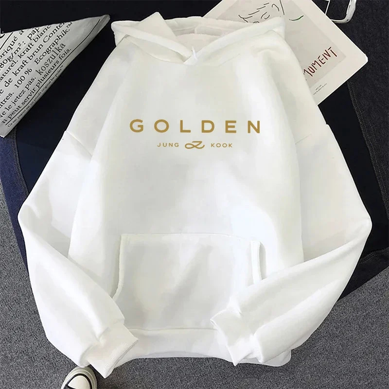 K-pop Printed Hoodies for Woman Jungkook Fans Hooded Sweatshirts Fall Winter Female Fashion Casual Sweatshirt Harajuku Unisex 260911