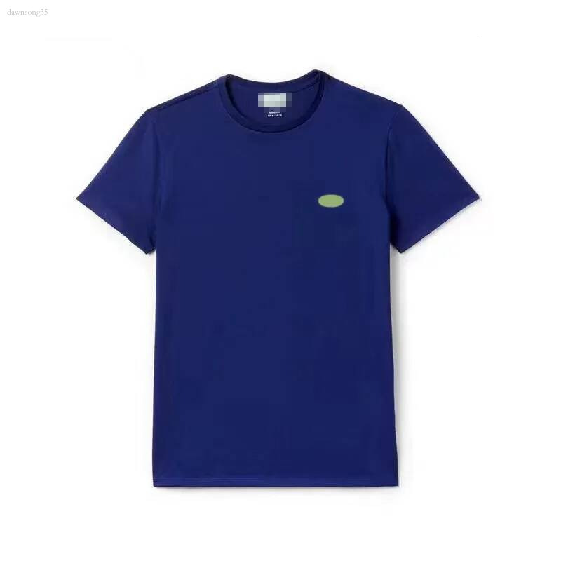 lacostlies shirts Popular Designer crocodile Mens Crewneck Homme Tee Shirts Breathable Men's Tshirts Casual Trendy Embroidery Men Short Sleeve