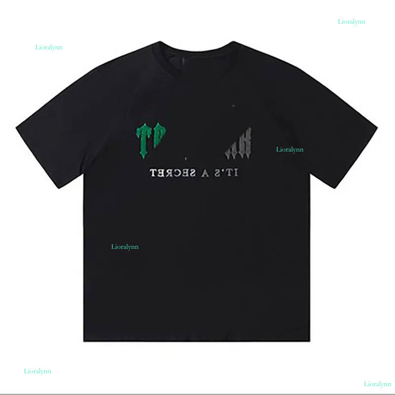 Trapstared Shirt Shorts Designer Tshirts American Vintage Letter Print Graphic Tops Harajuku Streetwear Couples Oversized Shooters Clothes Trap T Sh