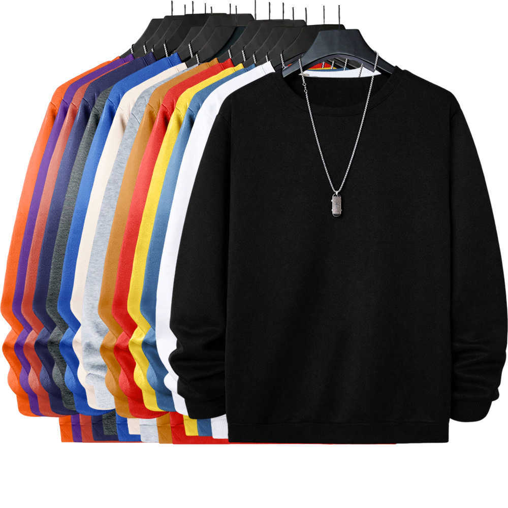 Color Hoodie Loose 14 Candy Solid Color Spring Autumn Winter Men Women Plush And Thick Versatile Top Sweatshirts Couple Pullover D260915