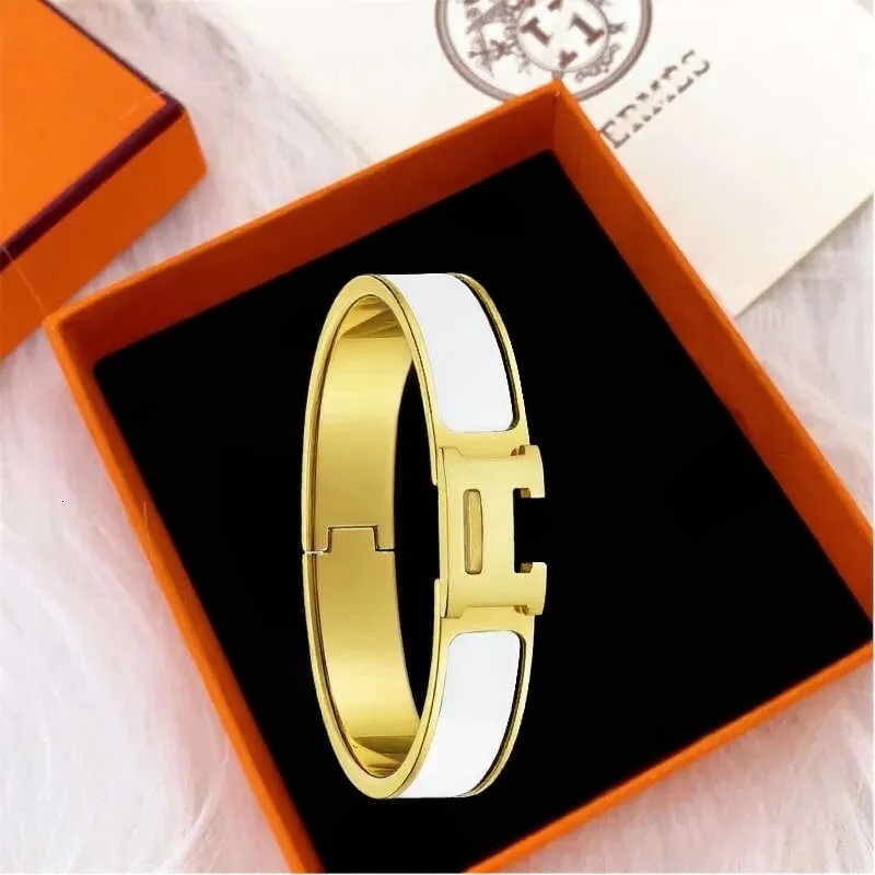 Bangle 2026 New AAA Classic H Brand 18K Gold Women Mens Bracelet High Quality Designer Jewelry Superior quality