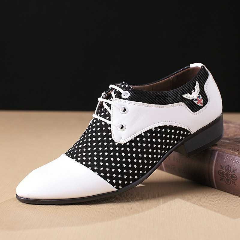 Men Mens for Dress Shoes Lace-Up Fashion Office High Quality Leather Comfy Business Man Formal Shoe Wedding Party Style Footwear H260915