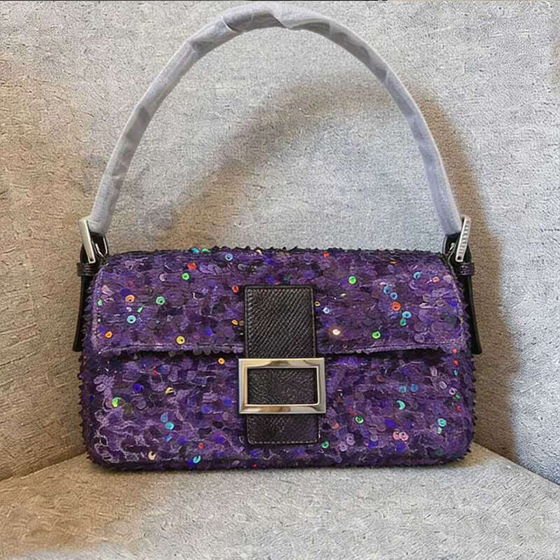 10ADesigner Shoulder Bag Women Crocodile Leather Luxury Sequin Crossbody Bags New Ladies Totes Bling Handbags Tote