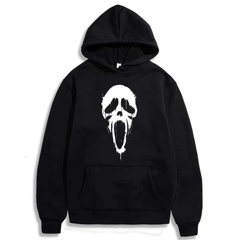 Hoodie 2025 2D Skull Y2K for Men Women Gothic Punk Sweatshirts Fashion Casual Pullover Trendy Streetwear Unisex Autumn Winter D260915